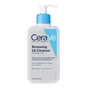 cerave renewing sa cleanser [ 8 fl oz 237ml]