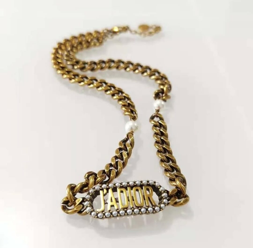 dior women j adior choker antique gold finish metal dior women j adior choker antique gold finish metal