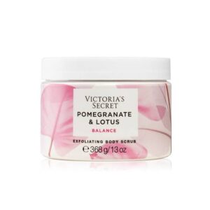 victoria's secret pomegrante & lotus exfoliating body scrub [ e 368 g/13 oz]